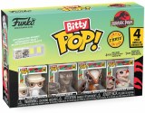 Bitty POP Jurassic Park John Hammond/Tyrannosaurus/Stygimoloch/CHASE Hatchling Raptor Vinyl Figurine 4Pk