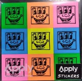 Keith Haring 3 Eyed Face Stickers