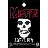 Misfits Skull Lapel Pin