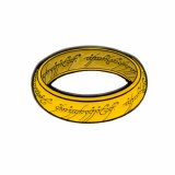 LOTR One Ring Enamel Pin
