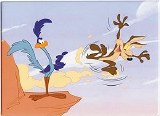Looney Tunes Wile E and Roadrunner Magnet