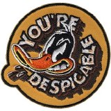 Looney Tunes Daffy Duck You're Despicable Patch
