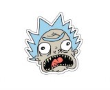 Rick and Morty Bushland Rick Head Sticker