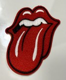 Rolling Stones Lips Patch