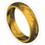 LOTR One Ring sticker