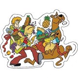 Scooby Doo and Shaggy with Food Sticker