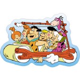 Hanna Barbera Flintstones Car Sticker