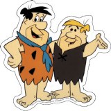Hanna Barbera Flintstones Sticker