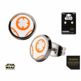 Star Wars Episode 7 BB8 Droid Stud Earrings