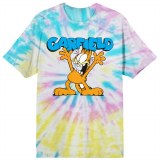 Screaming Garfield Tie Dye T-Shirt
