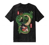 DBZ Goku and Shenron Black T-Shirt XX Large