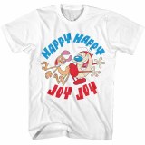 Ren and Stimpy Happy Joy T-Shirt S