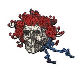 Grateful Dead Skull Rose Logo Patch