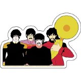 Yellow Submarine The Band Sticker