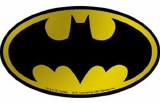 Batman Gold Metallic Sticker