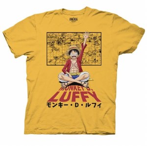 One Piece Monkey Map T-shirt Small