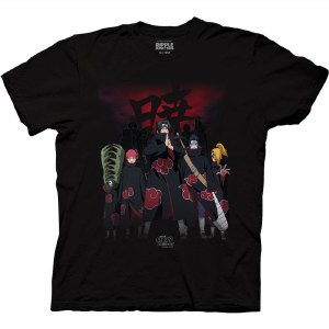 Naruto Akatsuki Lineup T-Shirt S