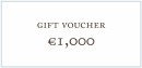 1,000 Euro Voucher