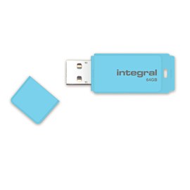 Integral USB Flash Drive 8GB PASTEL Sky Blue