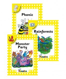 jolly phonics readers yellow level 2 complete pack of 18