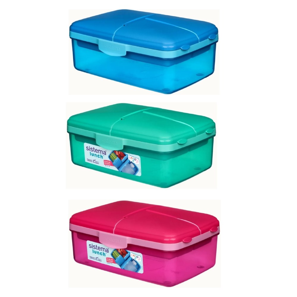 Sistema Slimline Quaddie Sandwich Container