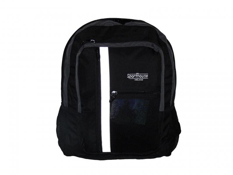 grey school bag