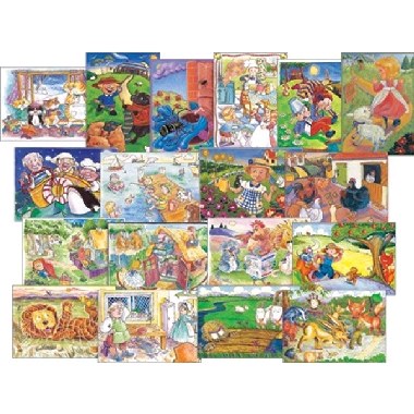 Nursery Rhyme and Traditional Stories Posters Set 2 Infant Classes Prim Ed