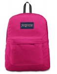 Jansport Superbreak School Bag Midnight Magenta 26 Litres
