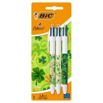 Bic Orange Ballpoint Pen Green Pack 20 - Hunt Office Ireland