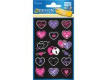 Avery Stickers Neon Hearts