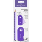 Jumbo Sparkle Pencil Set Purple Faber Castell