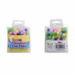 Pom Poms Pastel 1cm 100 Pack Artbox