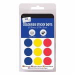 Labels Round 19mm Coloured 288 Pack Just Stationery