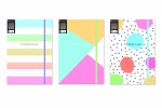 Easynote A4 Hardback Notebook With Elastic Pastel
