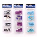 Assorted Clips & Pins 104 Pieces Just Stationery