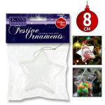 Fillable Christmas Star 8cm