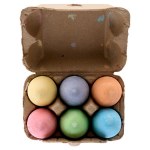 World of Colour Chalk Egg Shaped 6 Pack