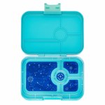 Yumbox Tapas Large Bento Lunch Box For Kids & Adults - 4 Compartments - Antibes Blue