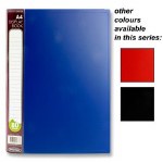 Display Book 80 Pocket A4 in a choice of 3 Colours