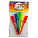 Glue Spreaders 5 Coloured Pack