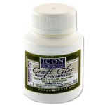 PVA Craft Glue 125ml Icon with Brush Applicator