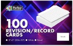 Record Cards 8x5 Ruled White Perfect Stationery