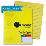Ormond A11 Visual Memory Aid Plastic Cover Writing Copy Yellow