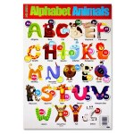 Clever Kidz Wall Chart Animal Alphabet