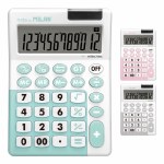 Milan 12 Digit Antibacterial  Desktop Calculator