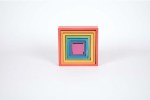 Architect Wooden Rainbow Squares TickIt