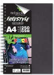 Artgecko Freestyle Sketchbook A4 250g White Pages