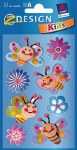 Avery Stickers 3D Flowers & Butterflies