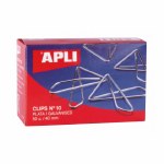APLI Butterfly Chrome Paper Clips 50 Pack