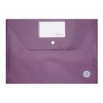 Button Document Wallet A4 Premto Grape Juice